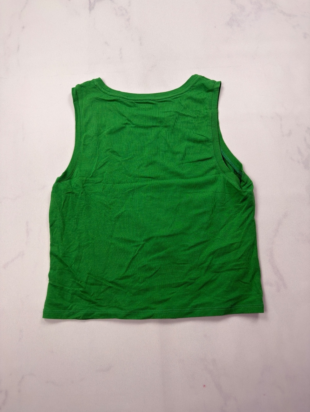 Old Navy Green Tank Top 2000s Minimalist - Womens M